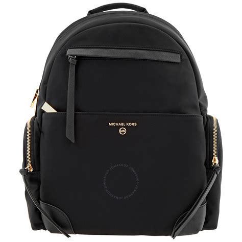 michael kors black backpack nylon|prescott large nylon gabardine backpack.